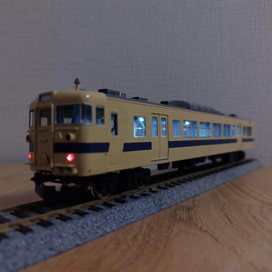 HOゲージ エンドウ 115系 瀬戸内色