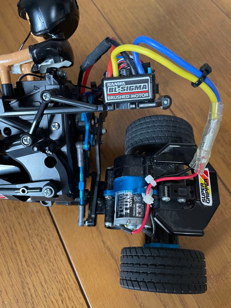 タミヤRC　デュアルライダー　サンワMX-6 プロポ　充電器　バッテリーセット