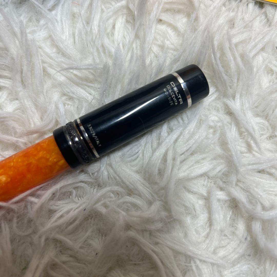 【美品】デルタ　ドルチェビータ　ミディアム　万年筆　14k F