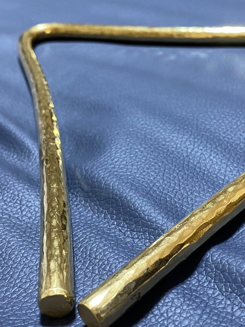 トライアングル 自作 真鍮製 9mm×23cm