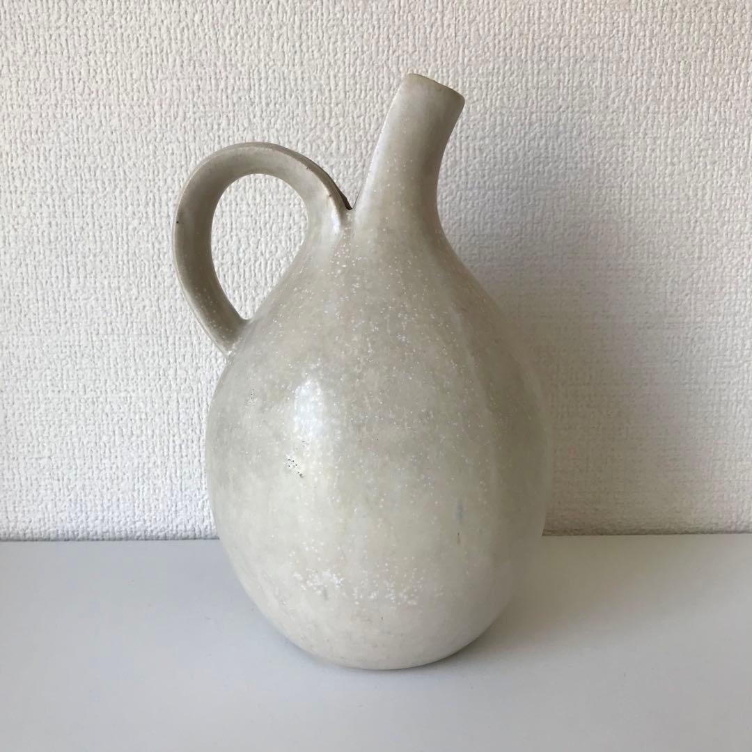 SAXBO 64 水差し 花器 アイボリー ニールセン デンマーク サックスボ