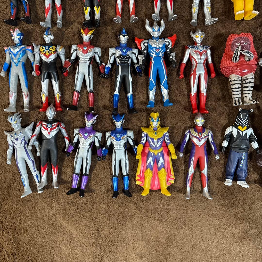 ウルトラマン 怪獣　ソフビ まとめ売り　69体
