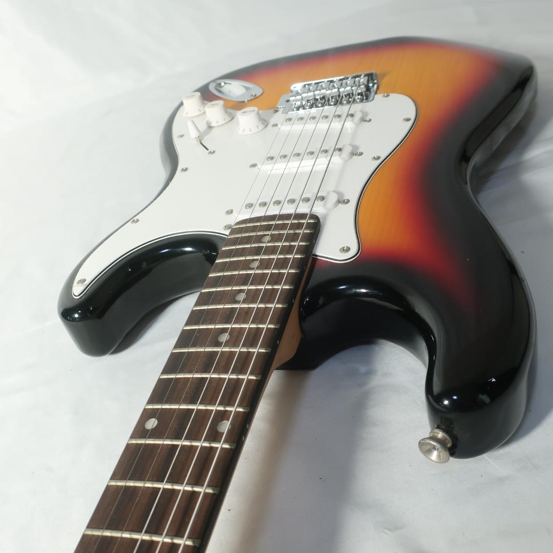 美品 VISION エレキギター ストラトキャスタータイプ ブラウン 軽量モデル