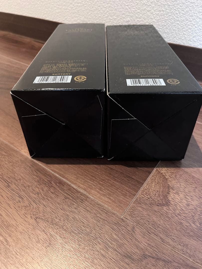 【空き箱】山崎 18年 シングルモルトウイスキー 2本セット