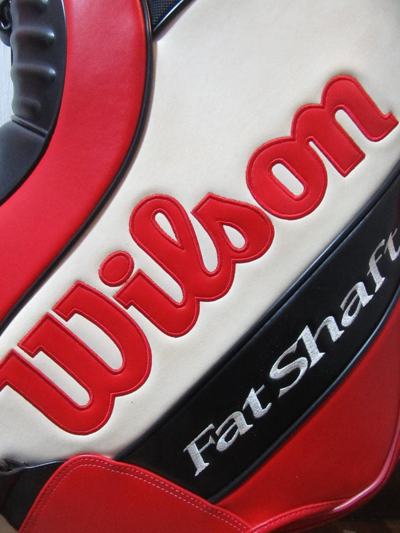 ★激レア コレクション★ウイルソン★FatShaft★3点式バック★レッド★