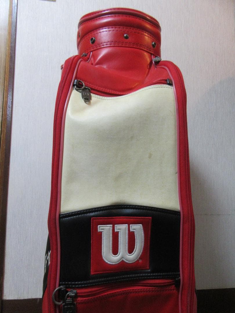 ★激レア コレクション★ウイルソン★FatShaft★3点式バック★レッド★
