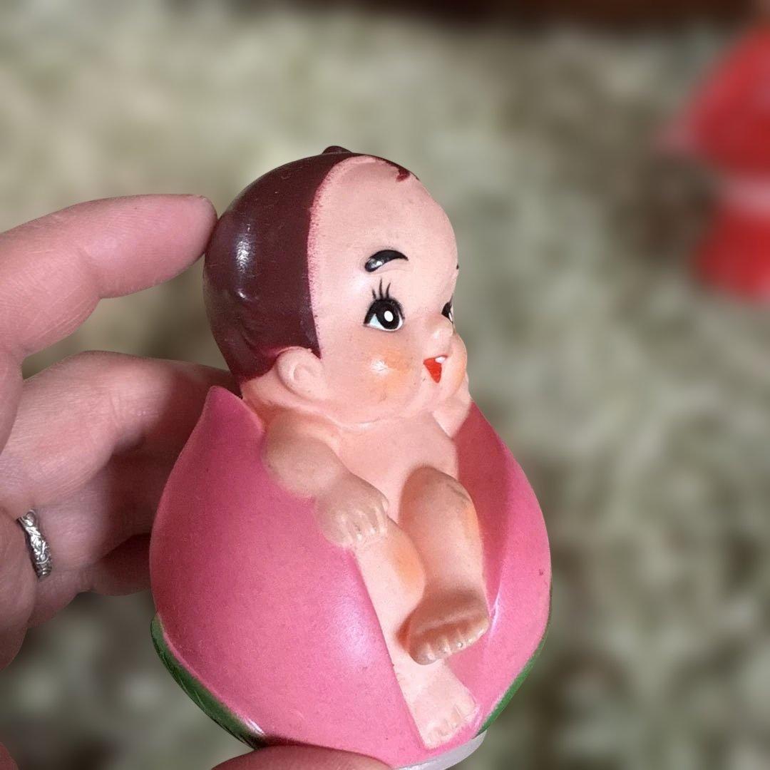 三井　ノベルティ　フィギュア　貯金箱　桃太郎　女の子