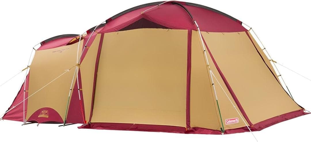 新品☆バーガンディ☆Colemanコールマン☆タフスクリーン２ルームハウステント
