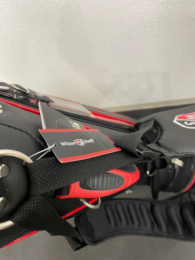 Wilson DynaPower ゴルフバッグ 黒/赤