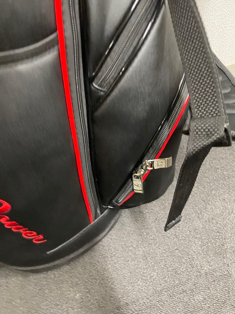 Wilson DynaPower ゴルフバッグ 黒/赤