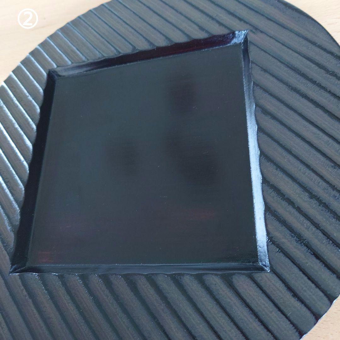 流れ小付丸盆象谷塗　仁田デザイン事務所　仁田貴夫　漆器プロジェクト　生活漆器