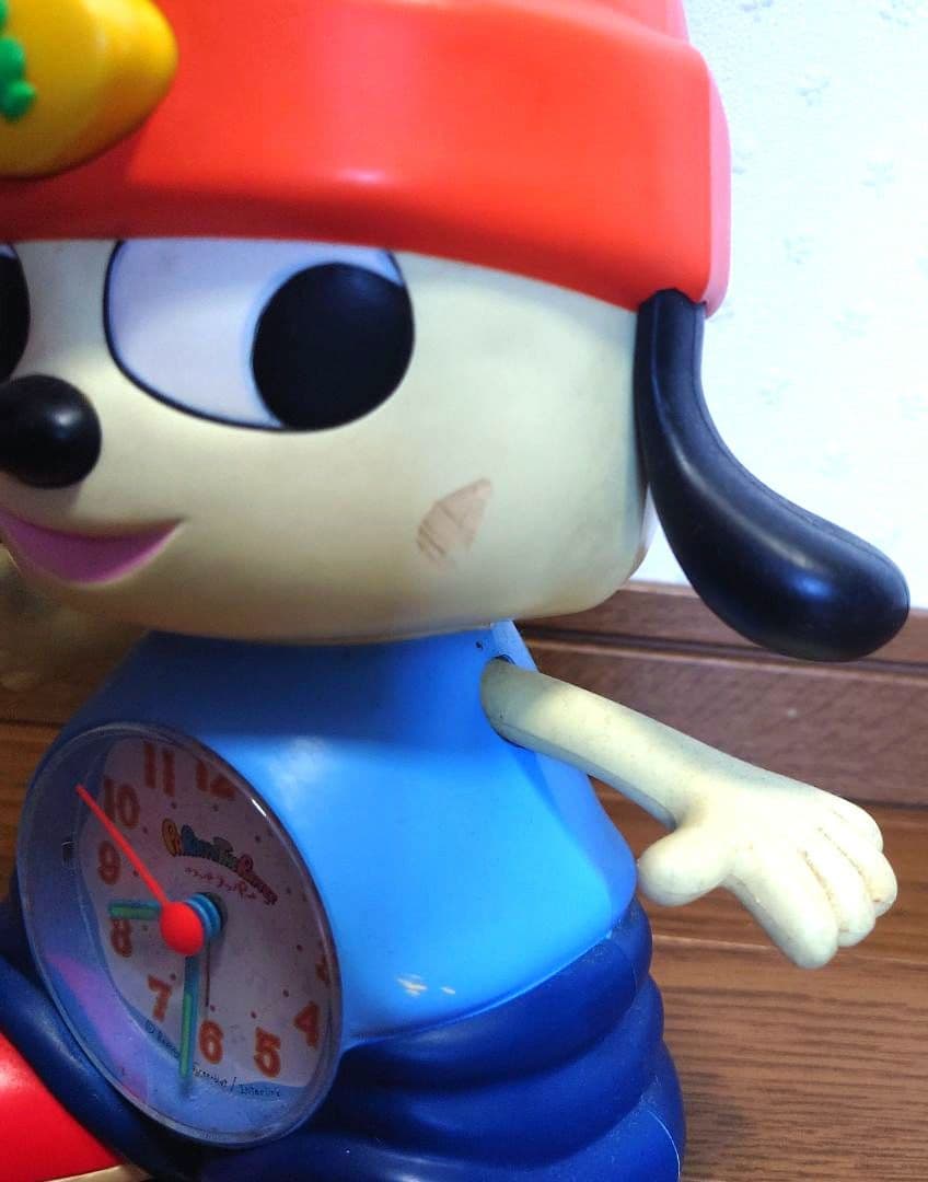 ！希少！パラッパ 時計機能付きフィギュア【アラーム故障】
