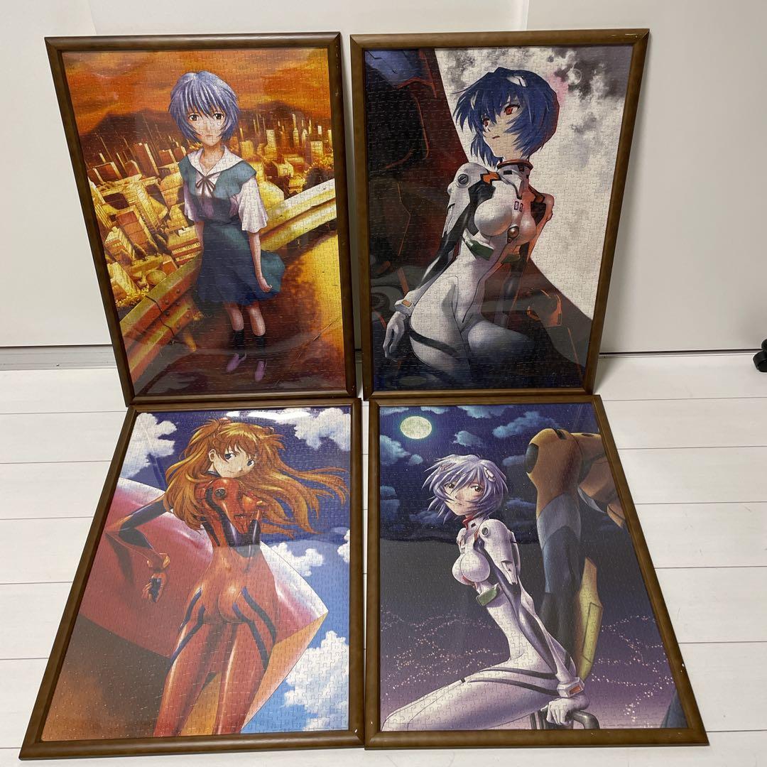 エヴァンゲリオン　パズル　完成品　4つセット