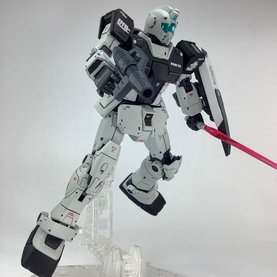 HG RGM-89 ジム【ホワイト・ディンゴ隊仕様】塗装済完成品