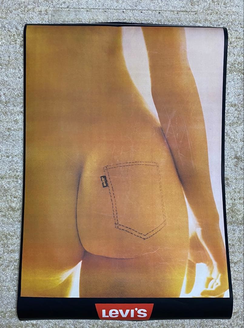 Levi's ポスター ビンテージ Ida Van Bladel 1971年