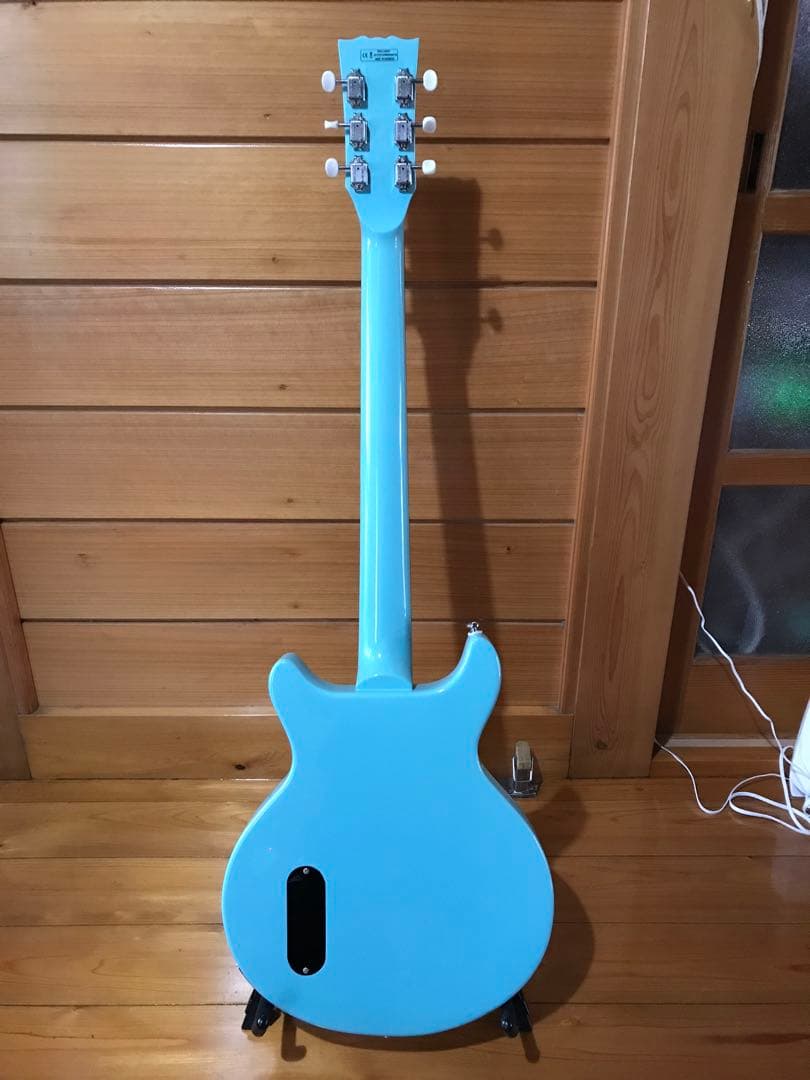 ギター Harley Benton DC-Junior FAT Benton Blue