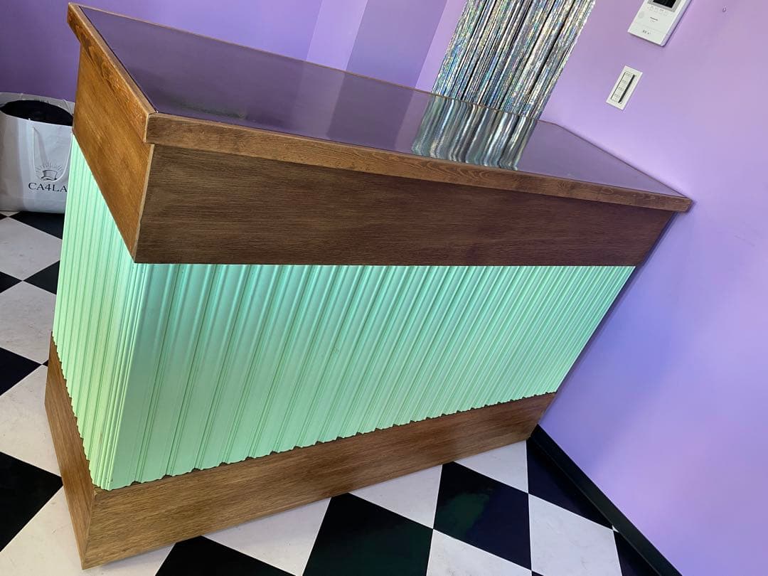 店舗用 1950's アンティーク調 レジカウンター カウンター