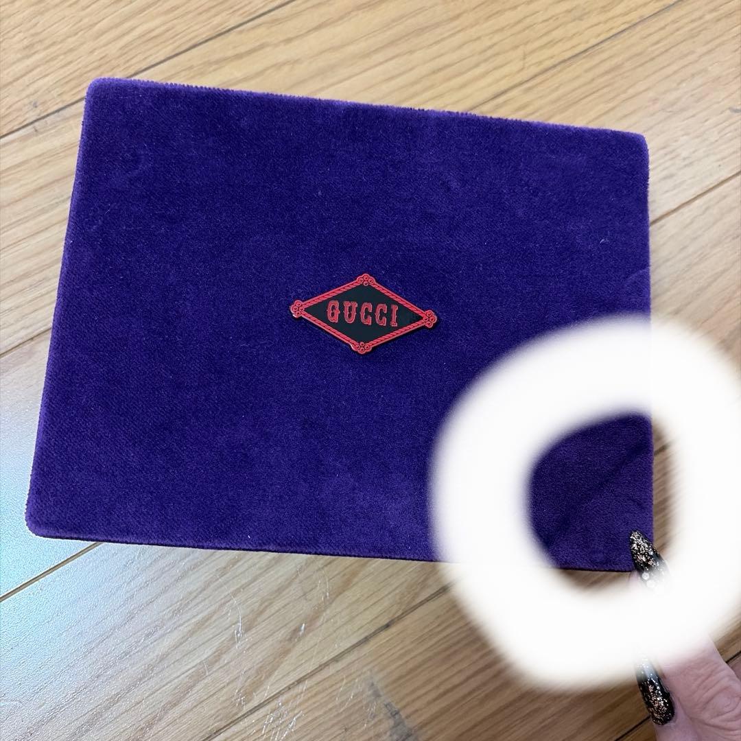 希少 GUCCI トランプ2つセット 紫ベロアケース付き