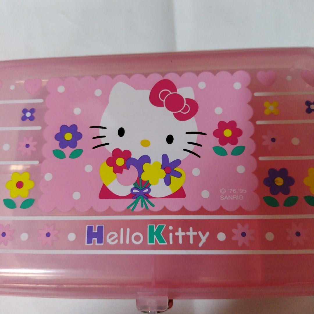 【最終値下げ】【激激レア】ハローキティ　プラスチックケース　収納　鍵付き