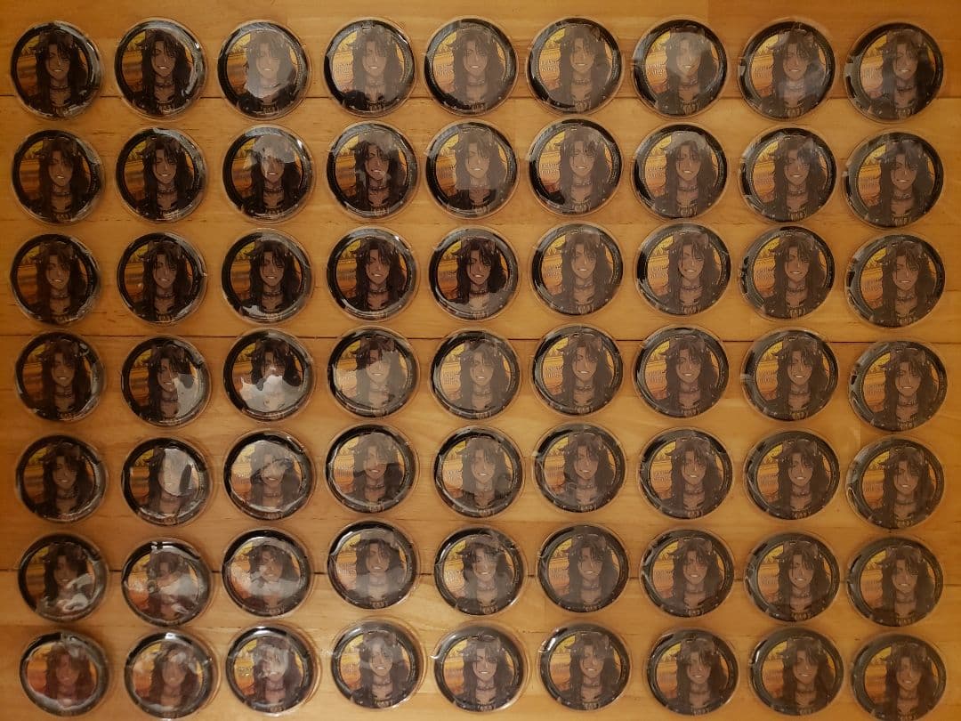 ツイステ カプセル缶 バッジコレクション レオナ・キングスカラー 63個 痛バに