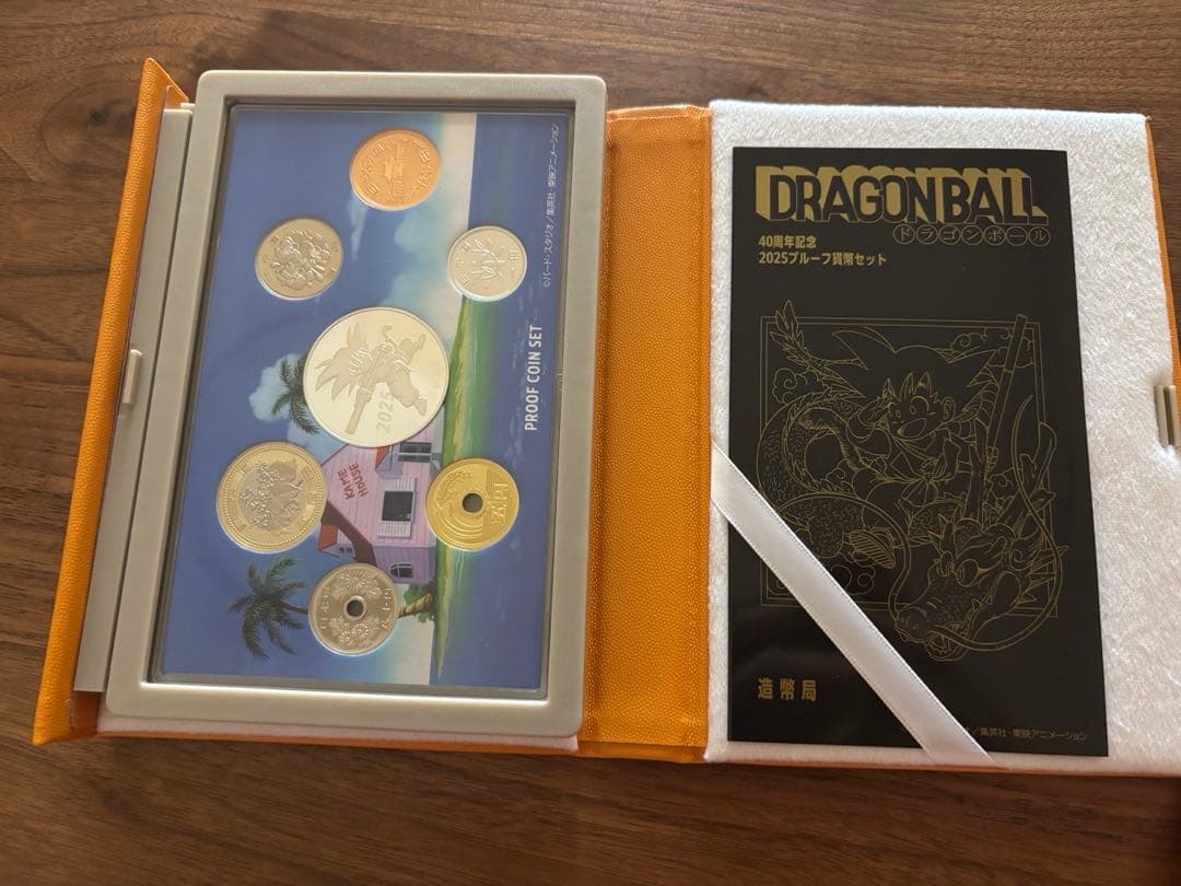 な*ぽ様 ドラゴンボール　40周年記念　プルーフ　貨幣セット