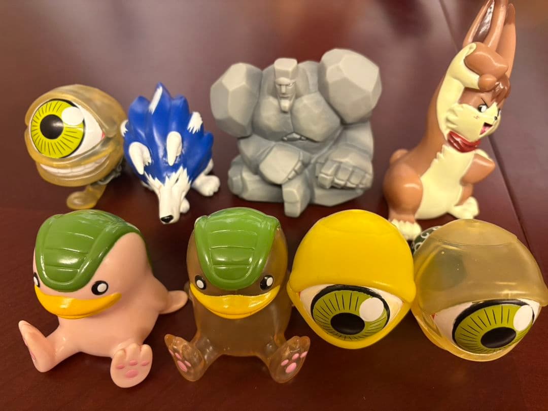 モンスターファーム　円盤石の秘密　フィギュア　プレステ