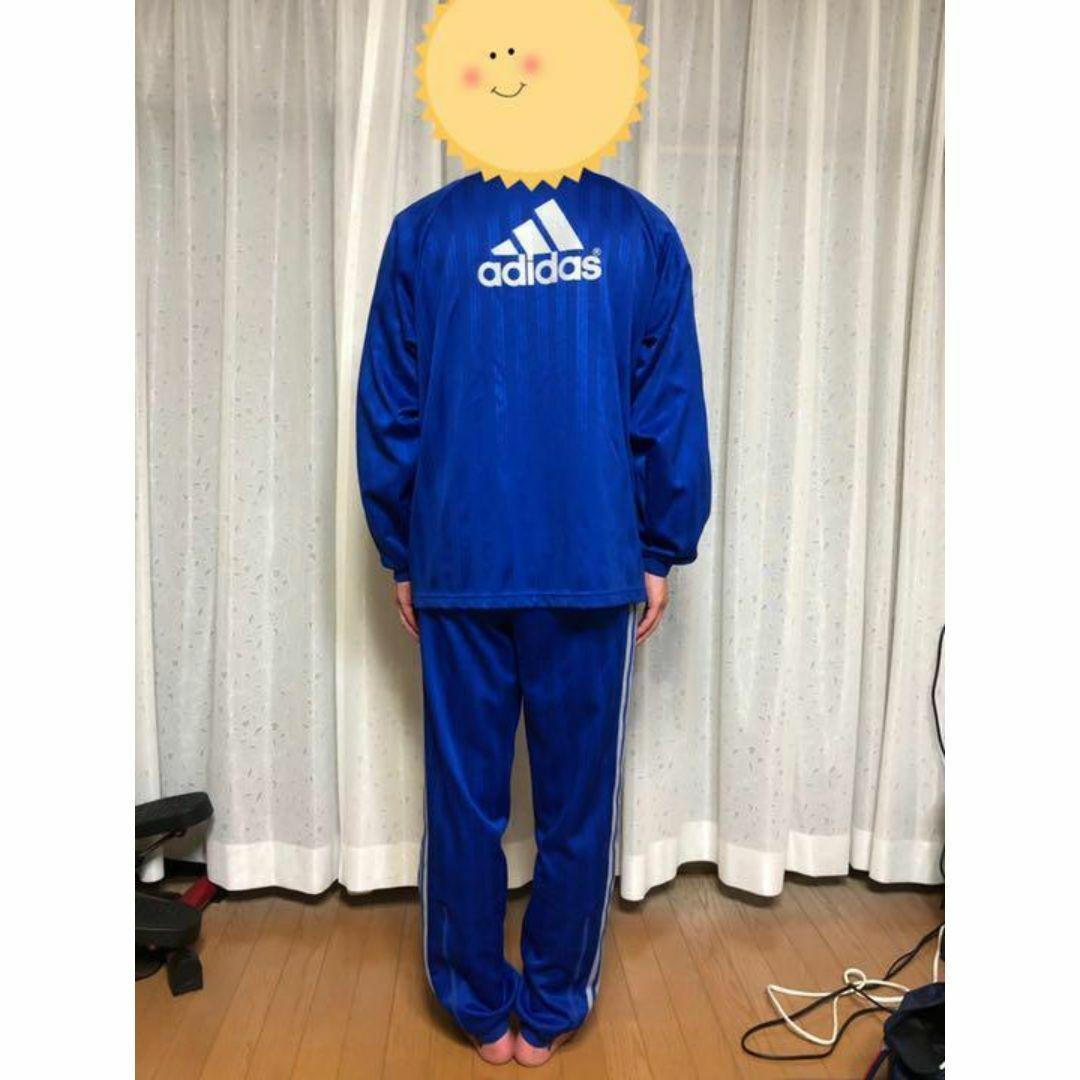 岡崎城西ジャージ上下セット ハーフパンツ3点 adidas 青色 メンズ ウエア