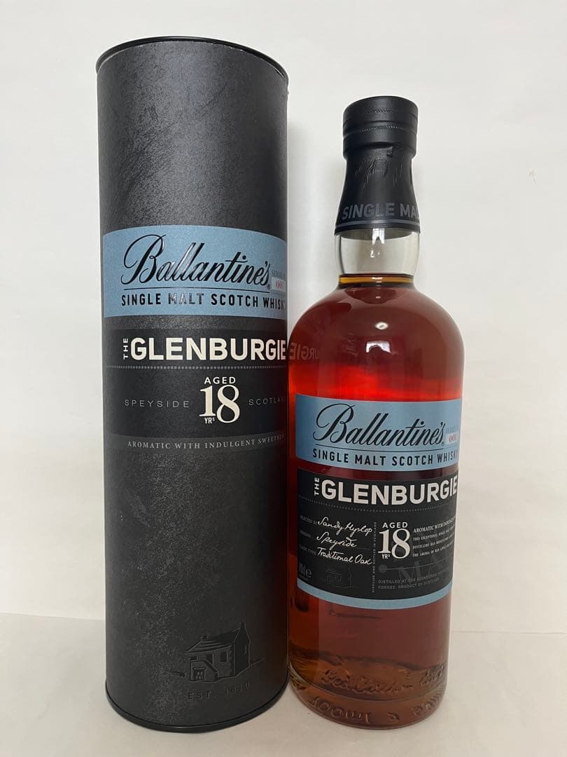 【新品】バランタイン　18年　グレンバーギー　シングルモルトスコッチウイスキー