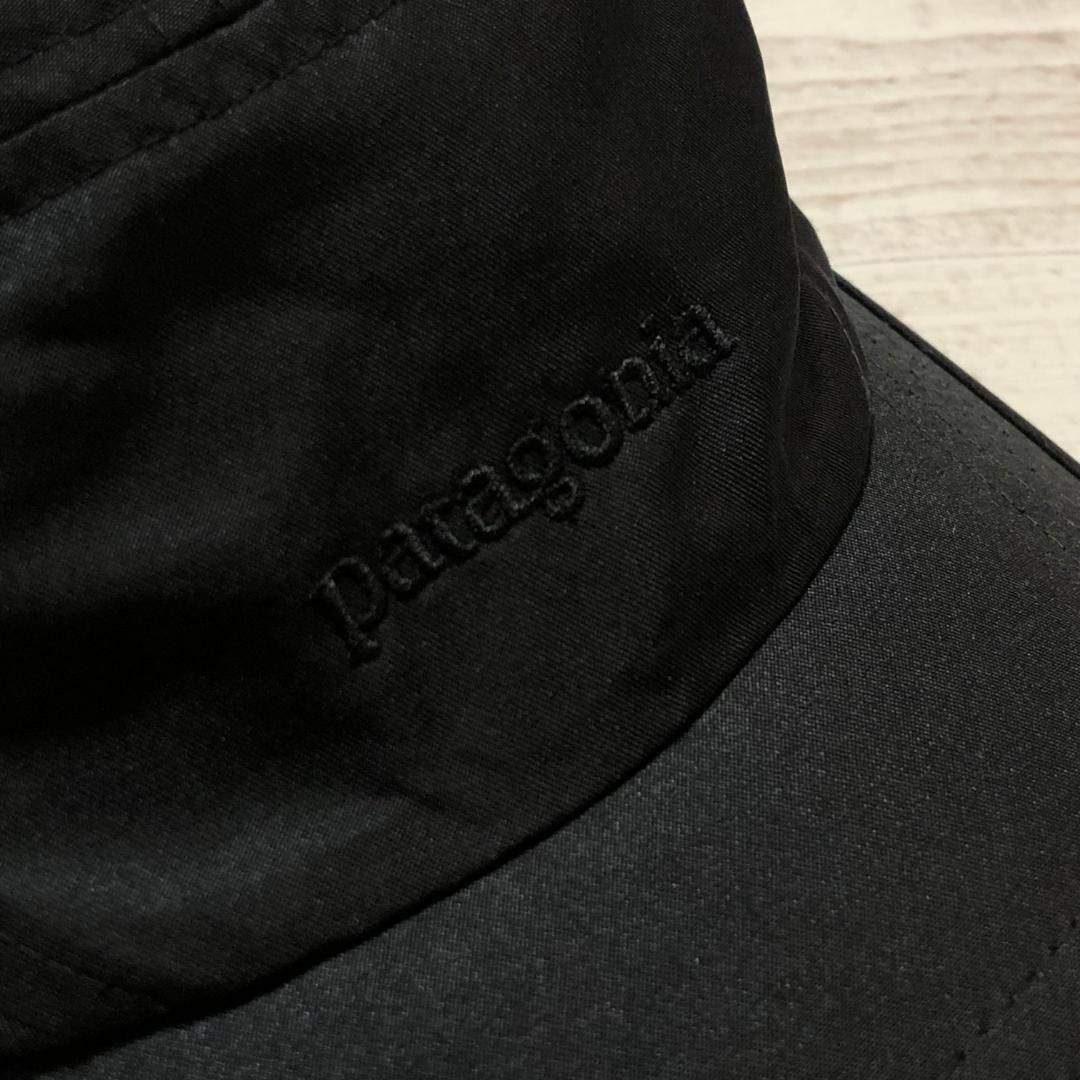 夏のランに最適‼️ パタゴニア ベロシティ・キャップ レアなブラック