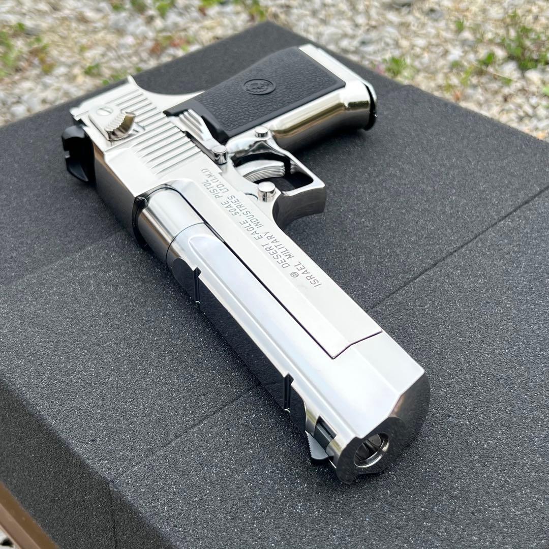 東京マルイ　デザートイーグル50AE クロームステンレス