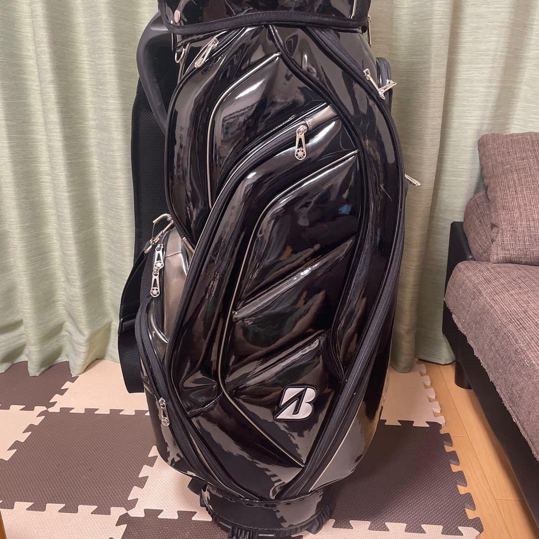 BRIDGESTONE ブラックキャディバッグ