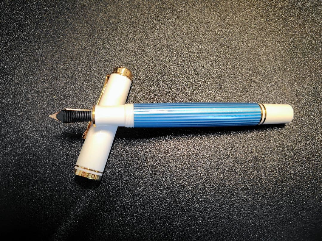 ペリカン 万年筆 スーベレーン M600 ターコイズホワイト EF 特別生産品