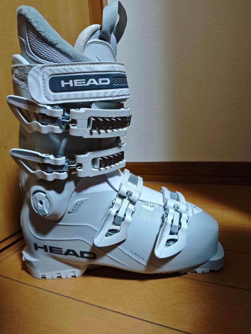 HEAD EDGE 65 ホワイト スキーブーツ