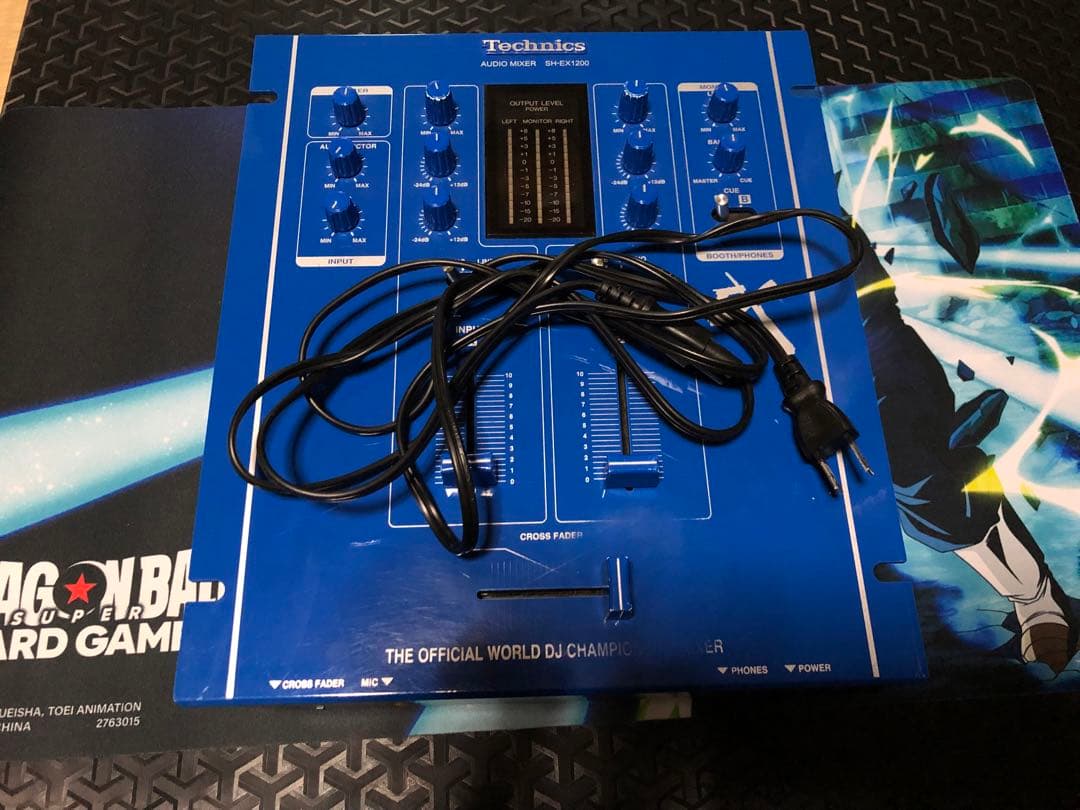 Technics SH-EX1200 DJ Audio Mixer 青　[希少]