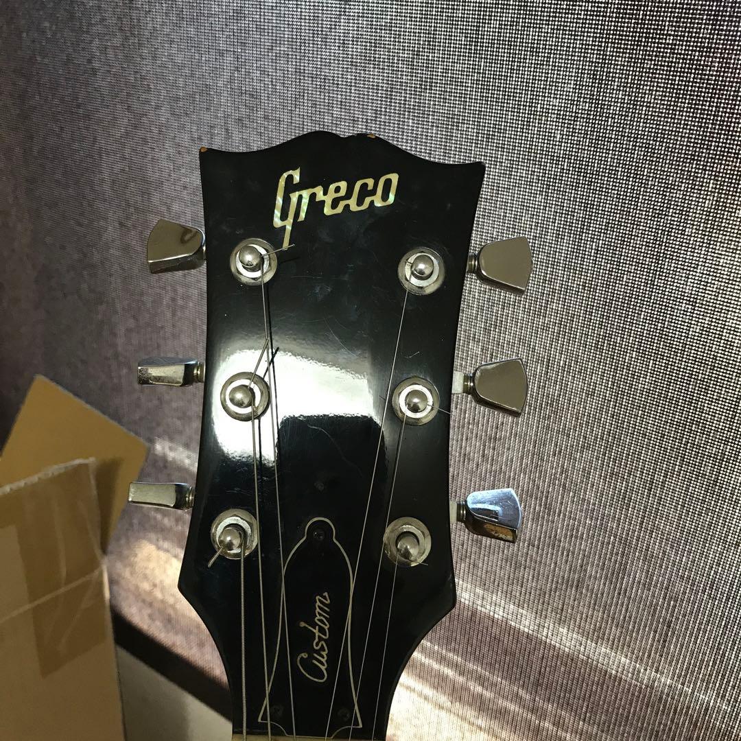 ジャパンビンテージ グレコ レスポール カスタム ハードケース付 中古品