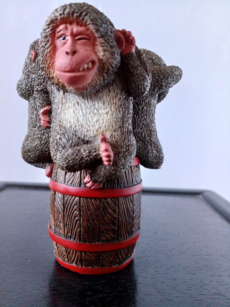 朝隈俊男さん　干支指人形2016年 樽申　サイン入り　訳あり