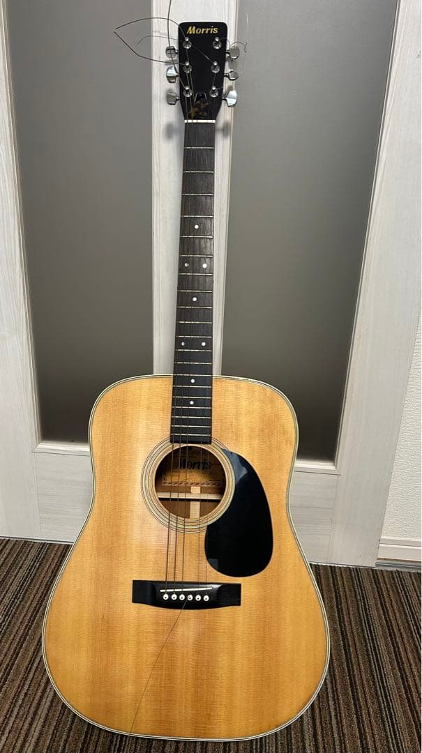 緑8233 Morris モーリス　ギター　W-20 ハードケース付