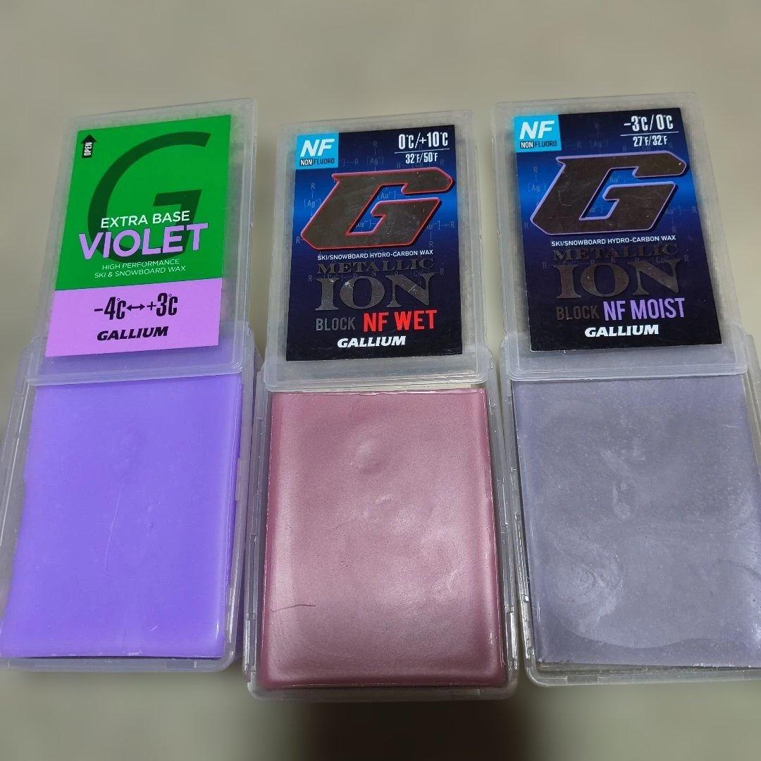 クロスカントリースキーGALLIUM スキー用ワックスセット