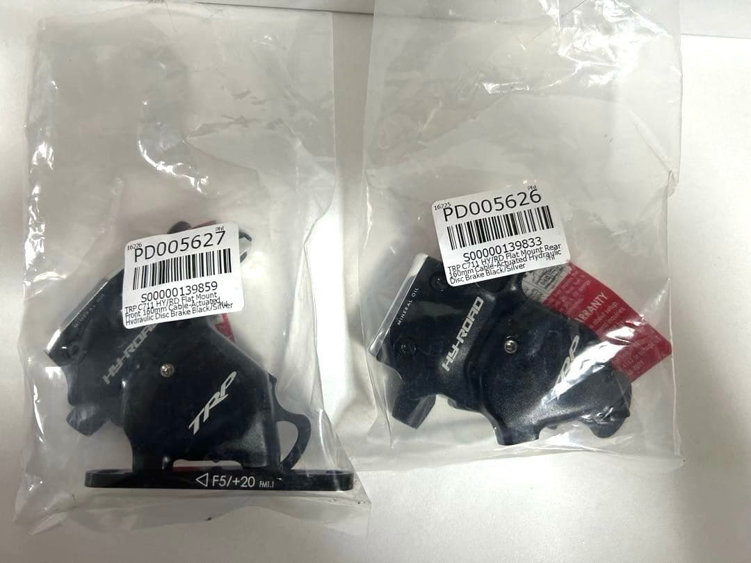 TRP HY/RD フラットマウント　前後セット　未使用