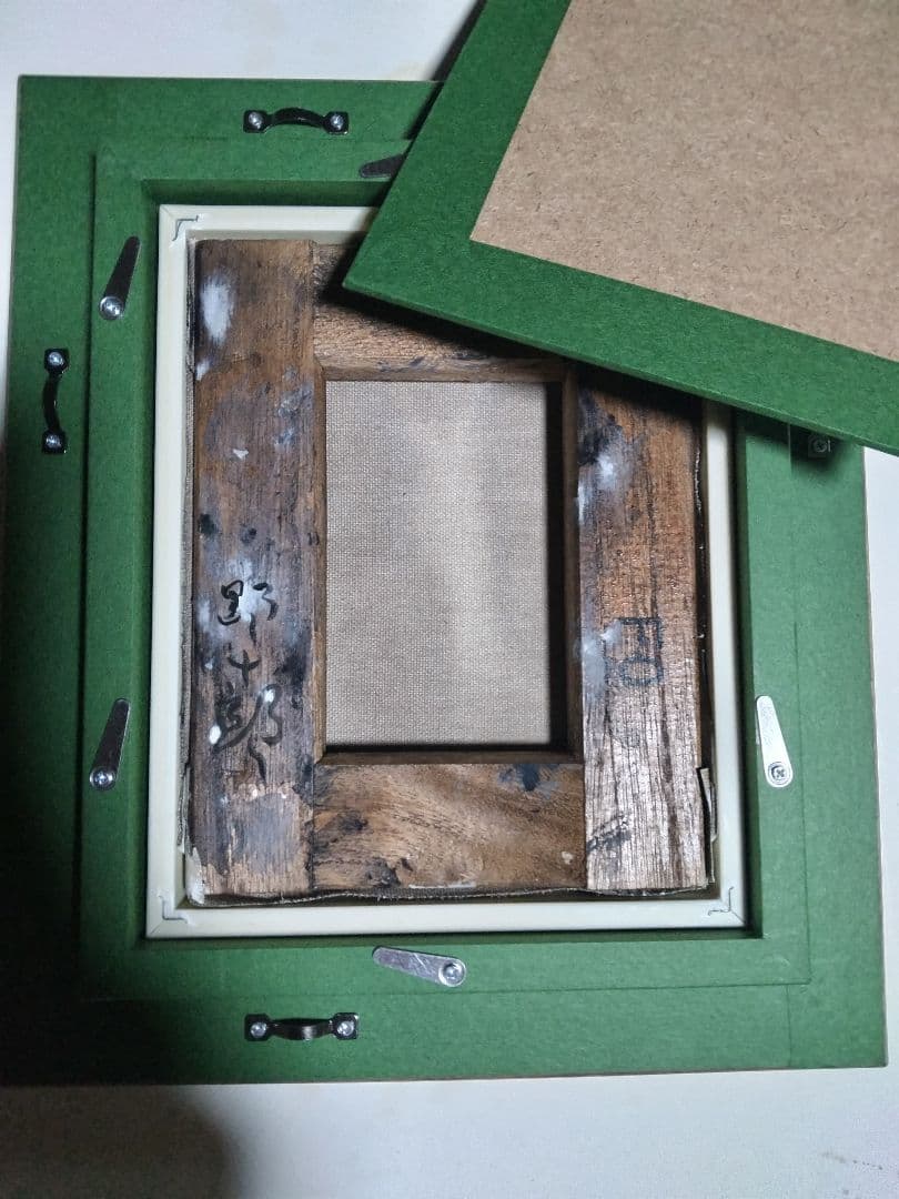 高島野十郎、絵画、油彩F0号、蝋燭、肉筆、新品額縁、鴨居玲、佐伯祐三。