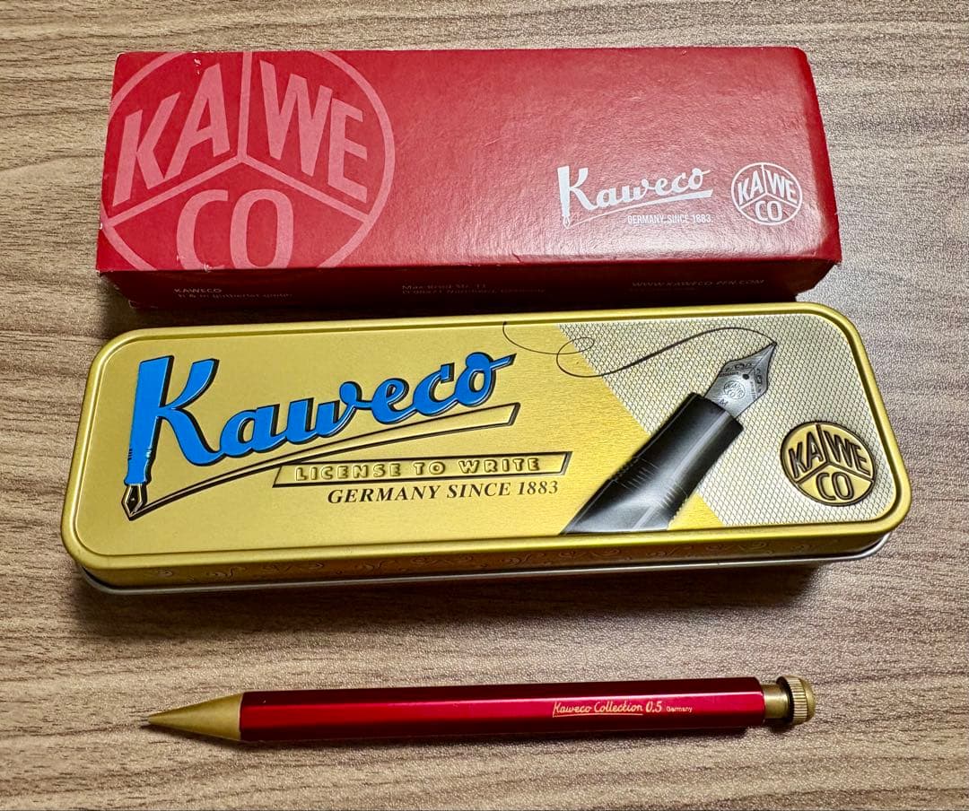 カヴェコスペシャル レッド kaweco special