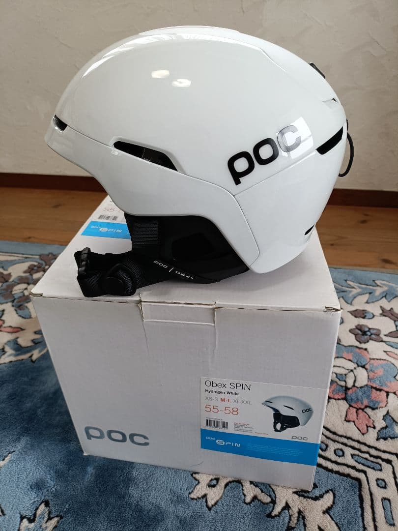 POC Obex SPIN ヘルメット 55-58cm ホワイト