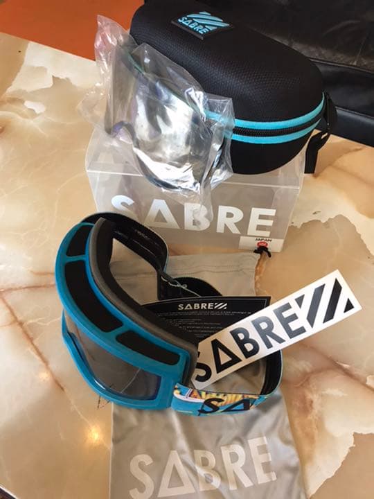 新品　セイバー　SABRE ゴーグル　スキー　スノーボード　bmx ヨコノリ