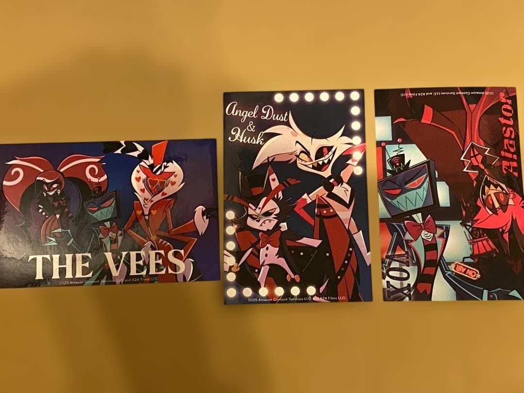 ハズビンホテル A賞アクリルスタンド 缶バッジ ポストカード ハスク