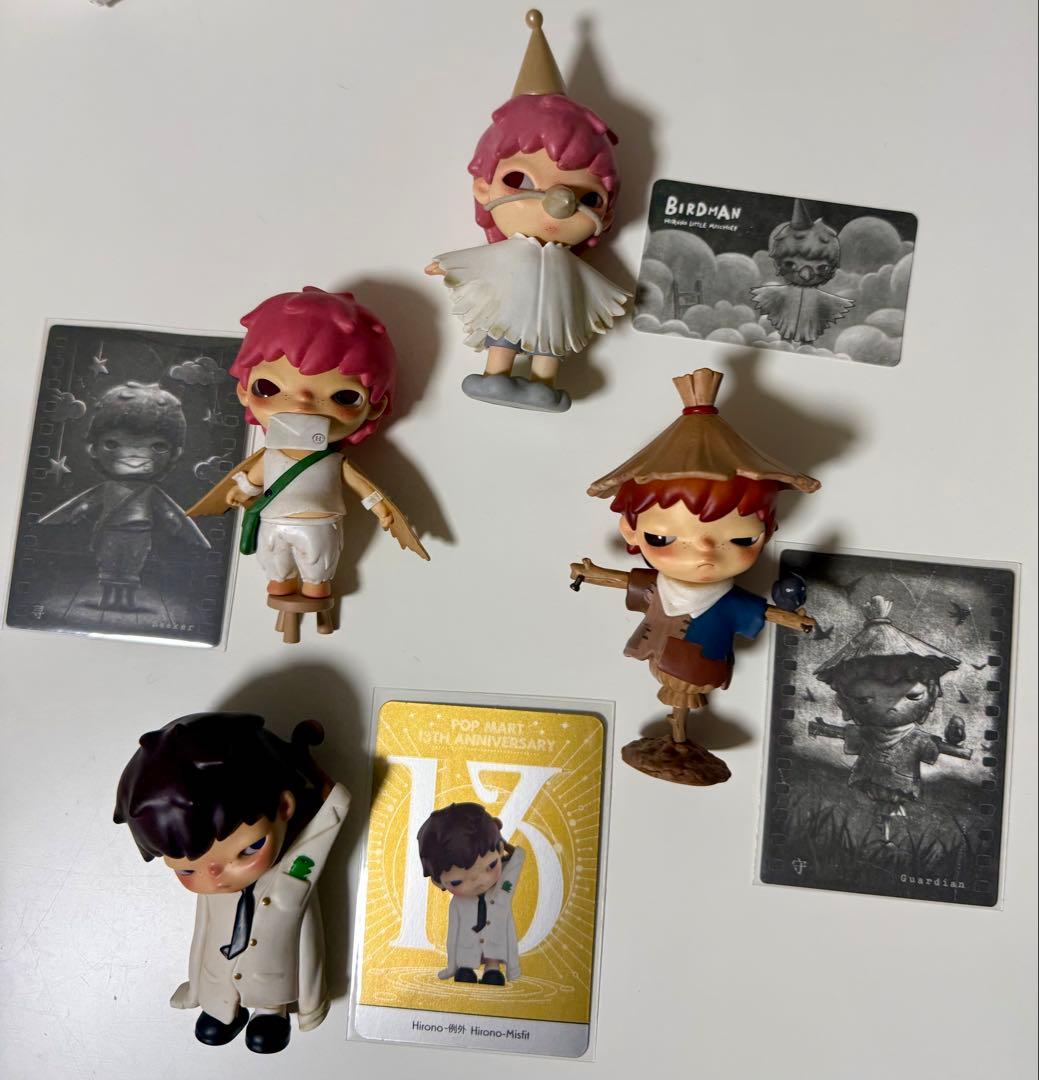 ヒロノ　4点　POPMART レア　フィギュア　トイ