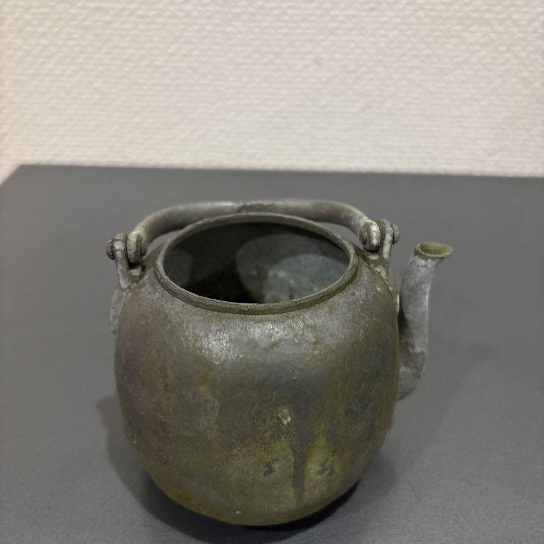 伝統的な青銅　ヤカン　やかん
