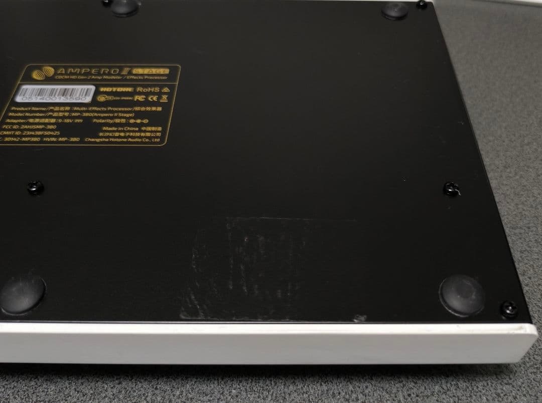 ギター hotone Ampero II Stage