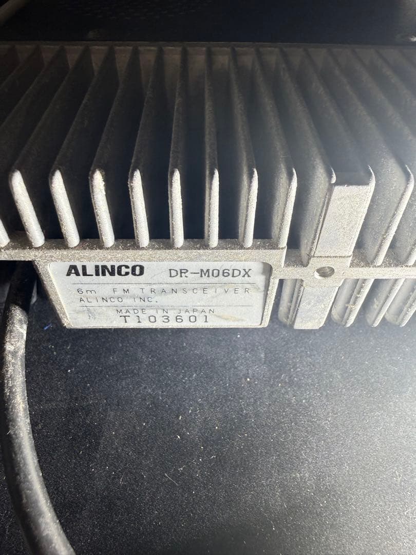 ALINCOアマチュア無線機マイク付き中古