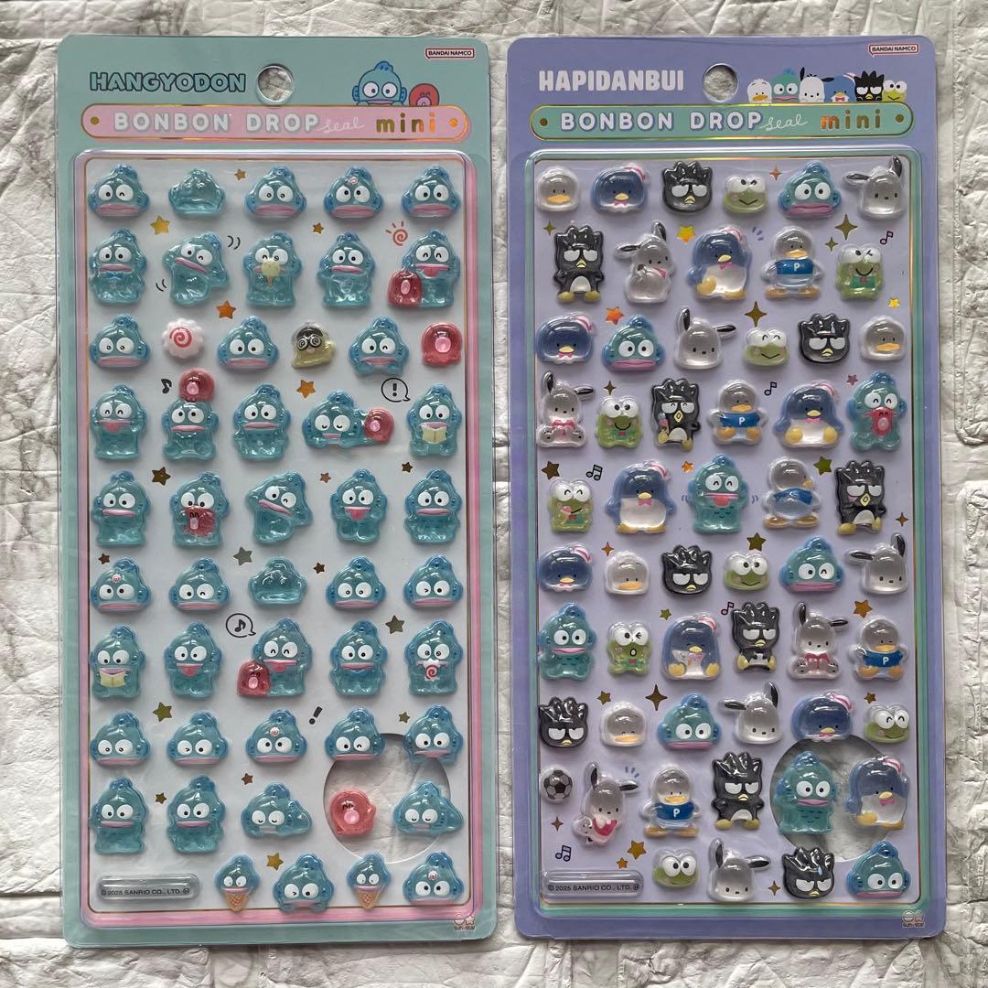送料込み ③ サンリオ ボンボンドロップシールミニ 8個 ハローキティ クロミ