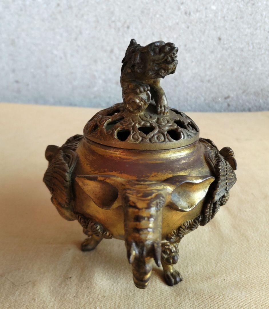 中国　乾隆年製　香炉